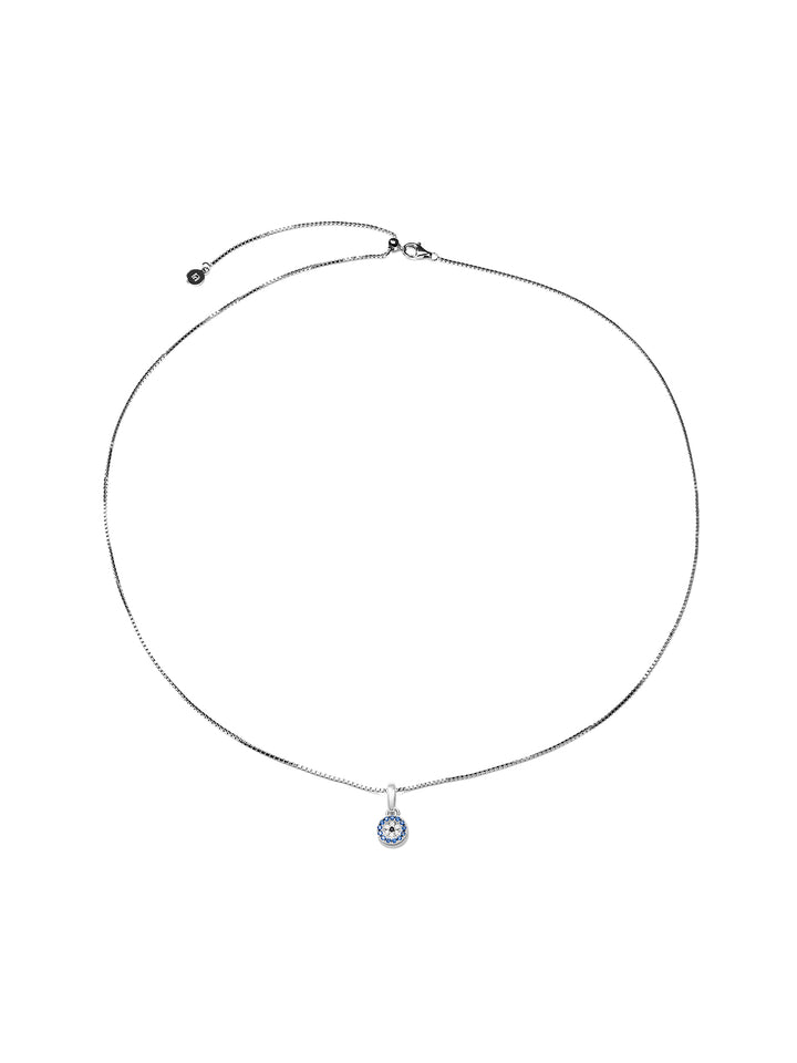 EVIL EYE - Charm • Color: White Gold