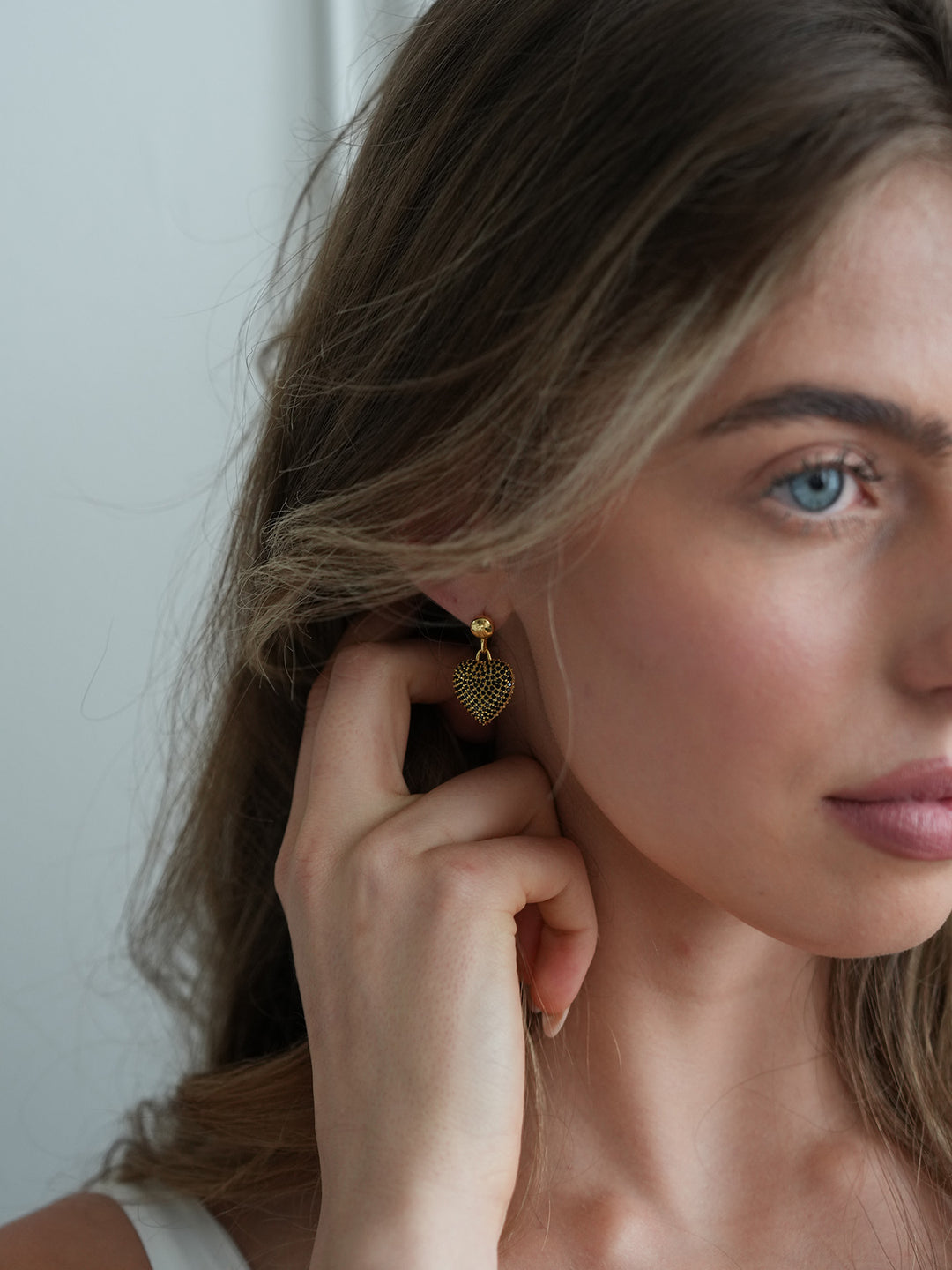HEART OF GOLD - Earrings • Color: 18K Yellow Gold