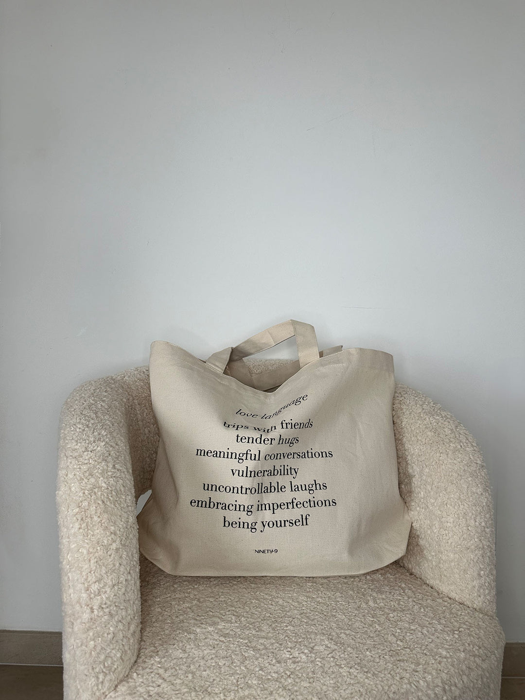 LOVE LANGUAGE - Tote Bag • Nature