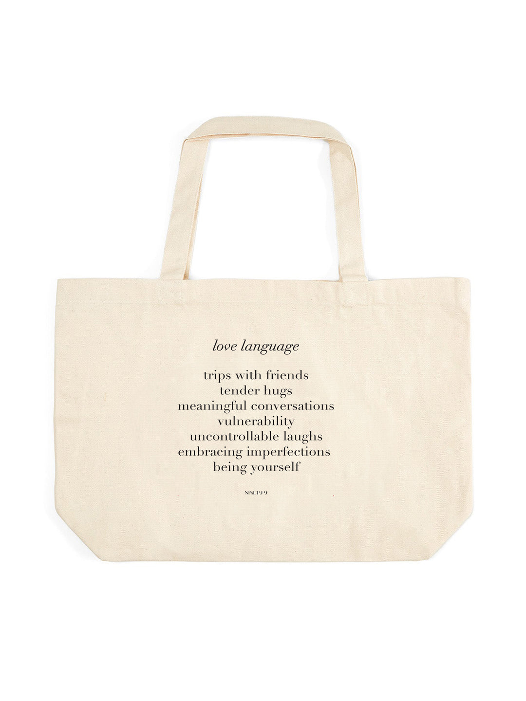 LOVE LANGUAGE - Tote Bag • Nature