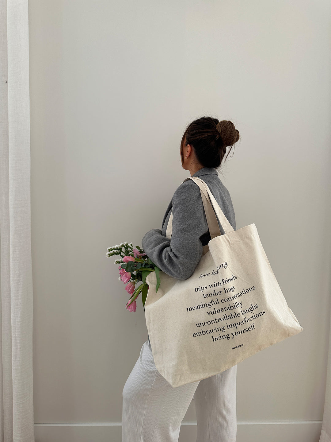 LOVE LANGUAGE - Tote Bag • Nature