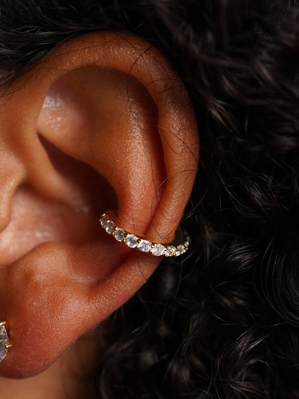 SET - Two ICONIC Ear Cuffs • Color: 18K Yellow Gold