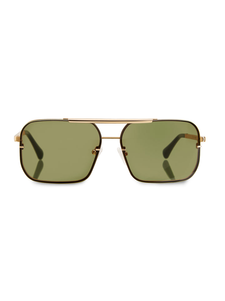 AVIATOR - Sunglasses • Dark Green