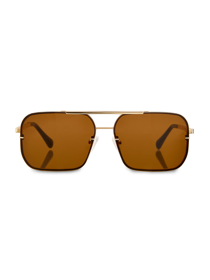 AVIATOR - Sunglasses • Dark Brown