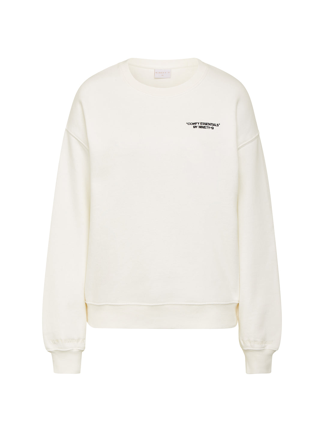 SET - ESSENTIALS - SWEATSHIRT AND SWEATPANTS • OFF-WHITE