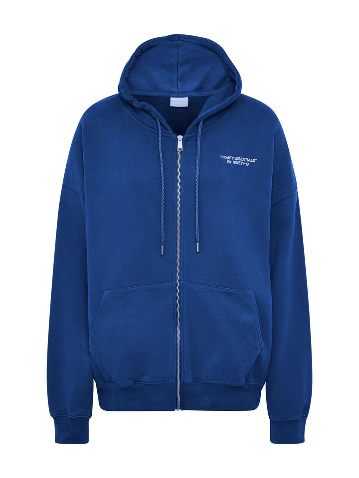 ESSENTIALS - Zipper Hoodie  •  Classic Blue