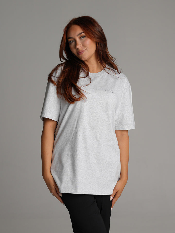 SO BASIC - T-Shirt • Grey Melange
