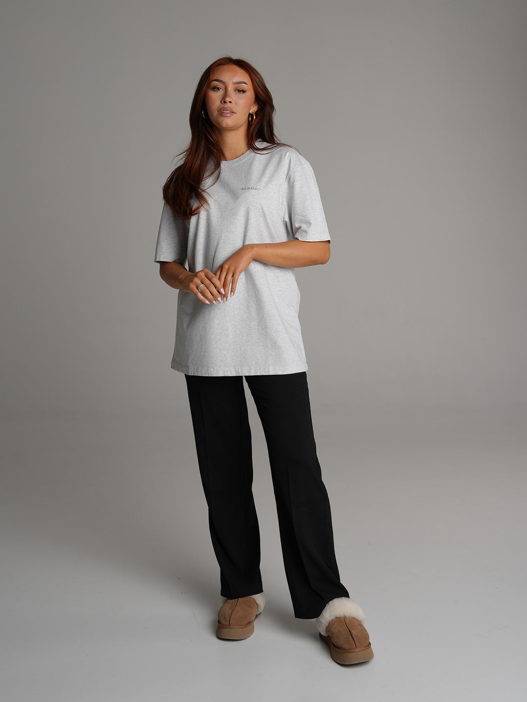 SO BASIC - T-Shirt • Grey Melange