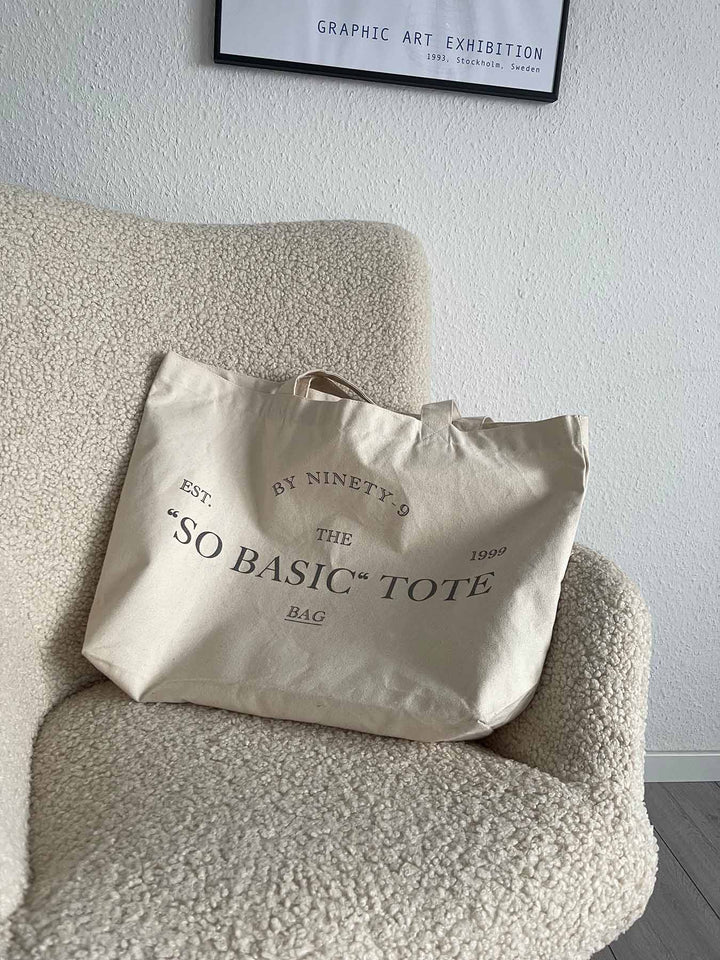 SO BASIC - Tote Bag • Nature