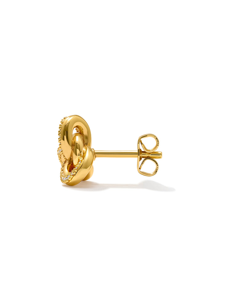 BUN - Studs • Color: 18K Yellow Gold