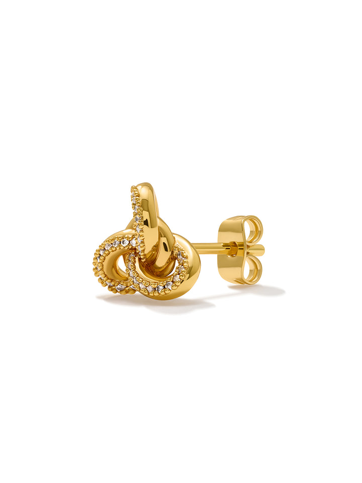 BUN - Studs • Color: 18K Yellow Gold