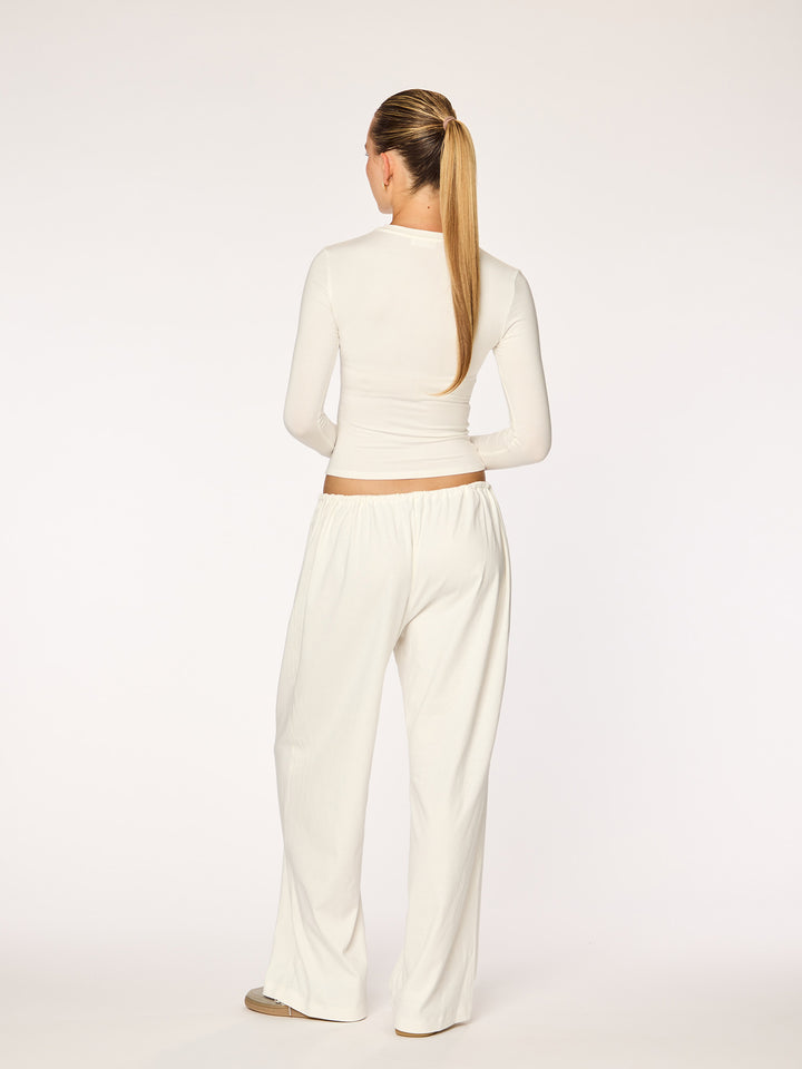 MELLOW - Onesize Lounge Pants • Cream
