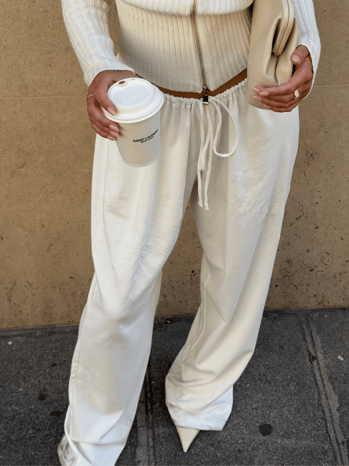 MELLOW - Onesize Lounge Pants • Cream