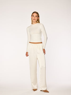 IVY - Straight Leg Pants • Oyster