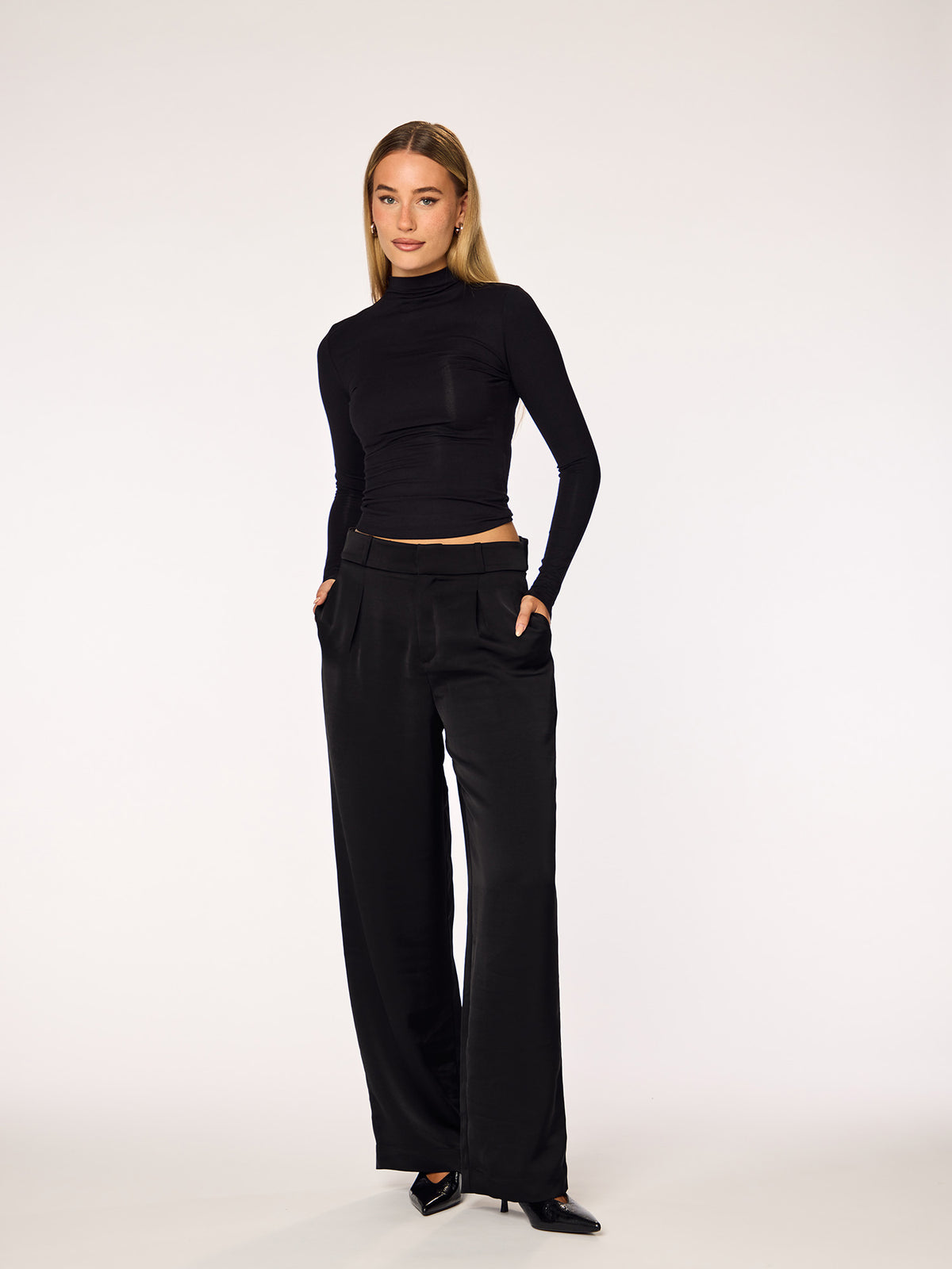 IVY - Adjustable Suit Pants • Black