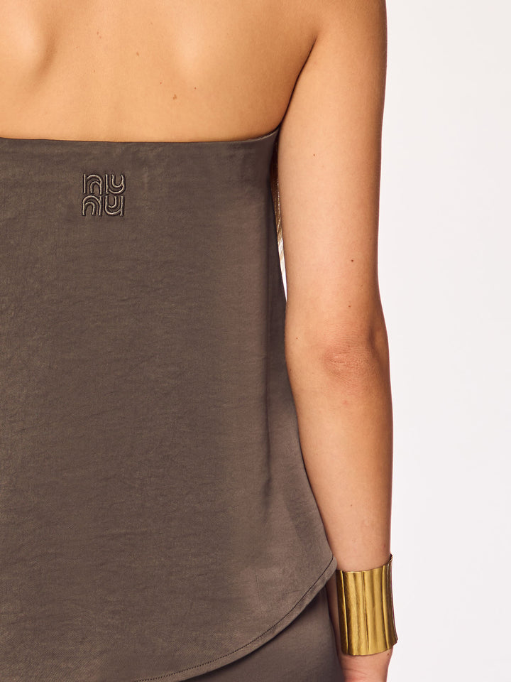 IVY - Bandeau Top • Dark Oak