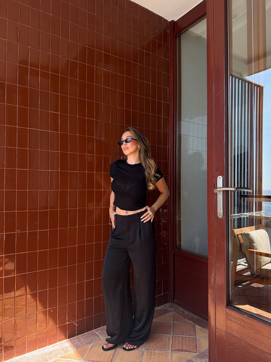 IVY - Adjustable Suit Pants • Black