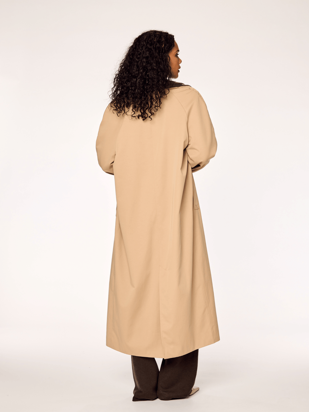 COVEN - Double Collar Trenchcoat • Tobacco
