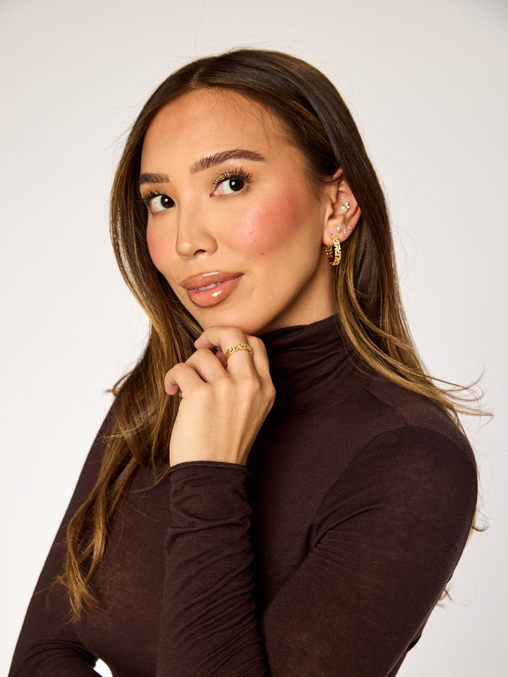 ICON - Hoops • Color: 18K Yellow Gold