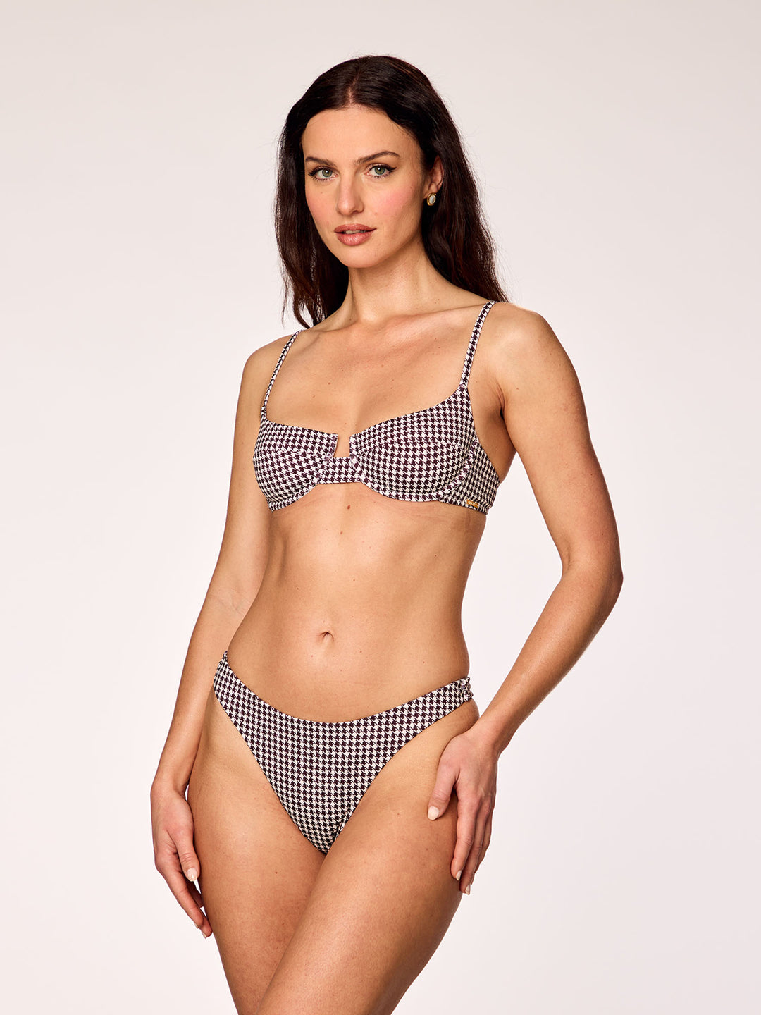 BLOOM - Thong Bottom • Cherry Check