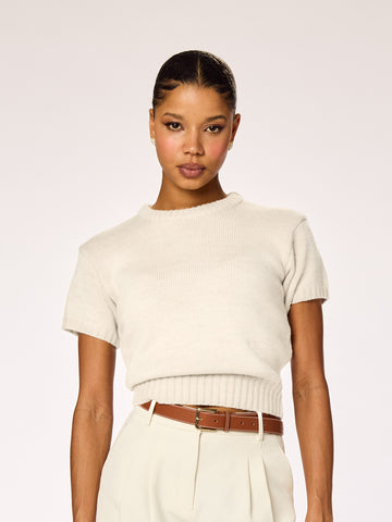 RUNE - Knit Shirt • Cloud