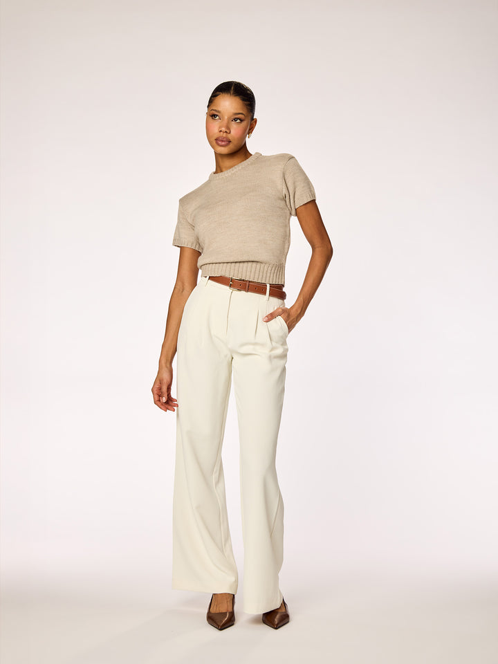 RUNE - Knit Shirt • Almond