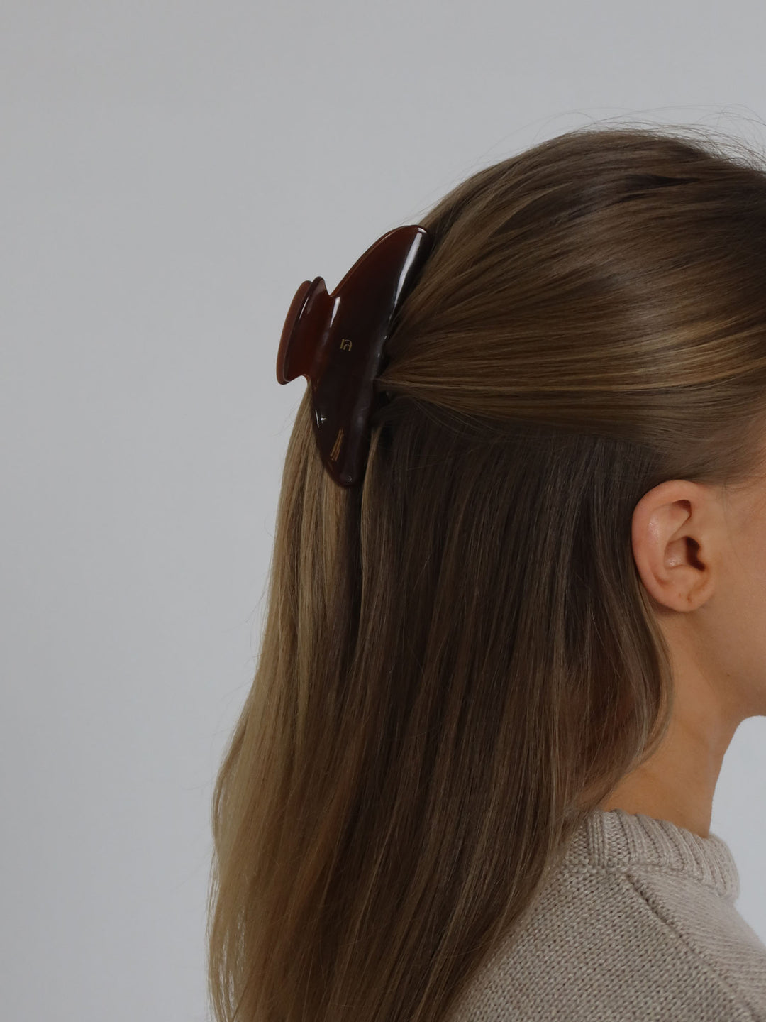 CLASSIC - Hair Claw • Dark Brown