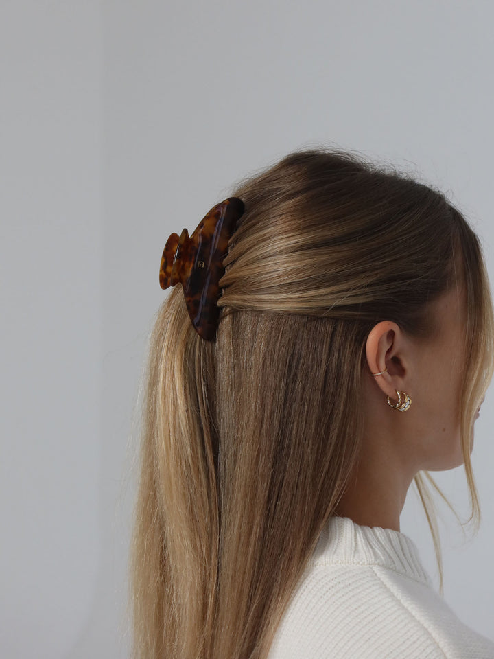 CLASSIC - Hair Claw • Brown Tortoise