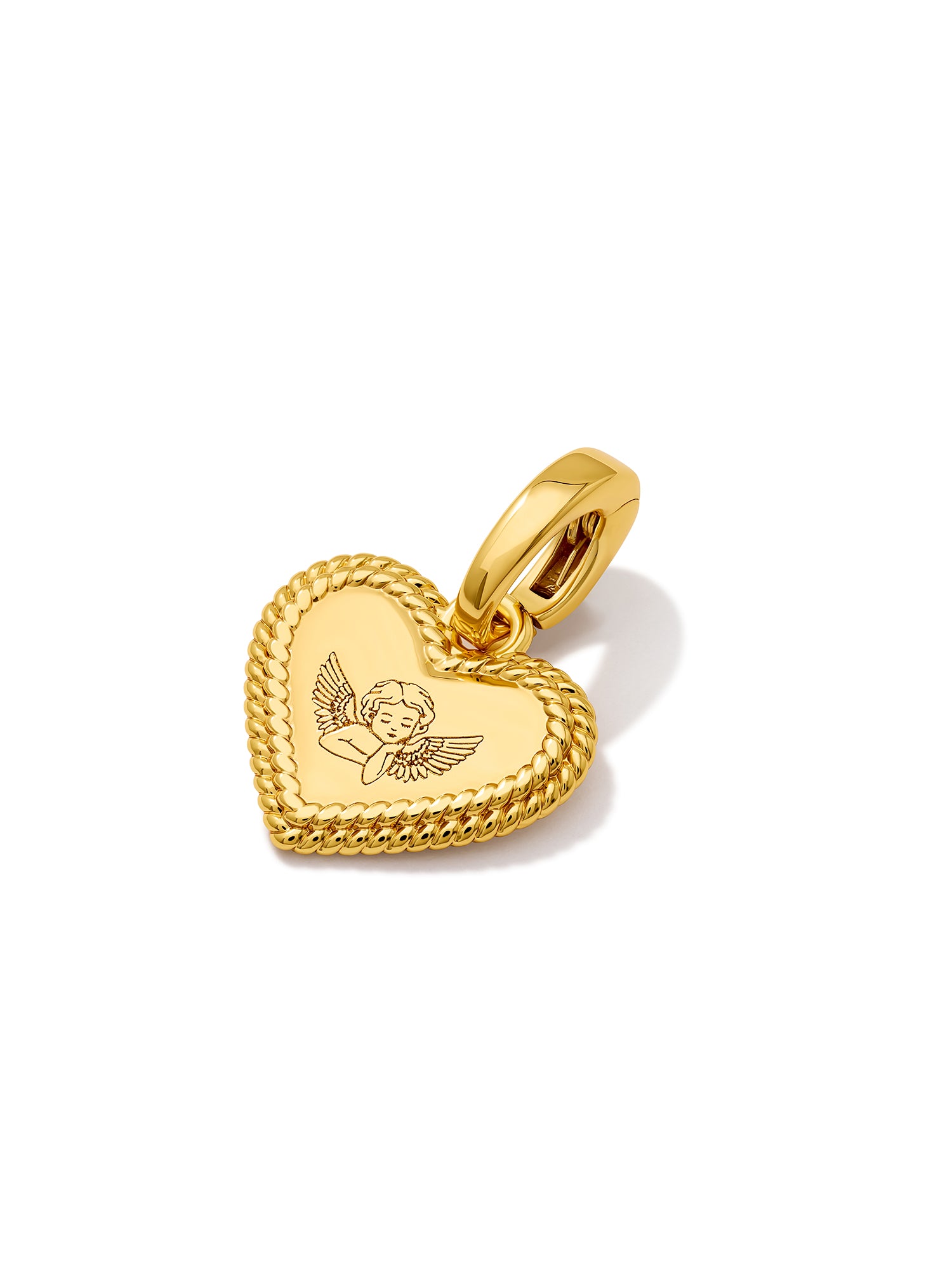 ANGEL HEART - Charm • Color: 18K Yellow Gold – NINETY-9