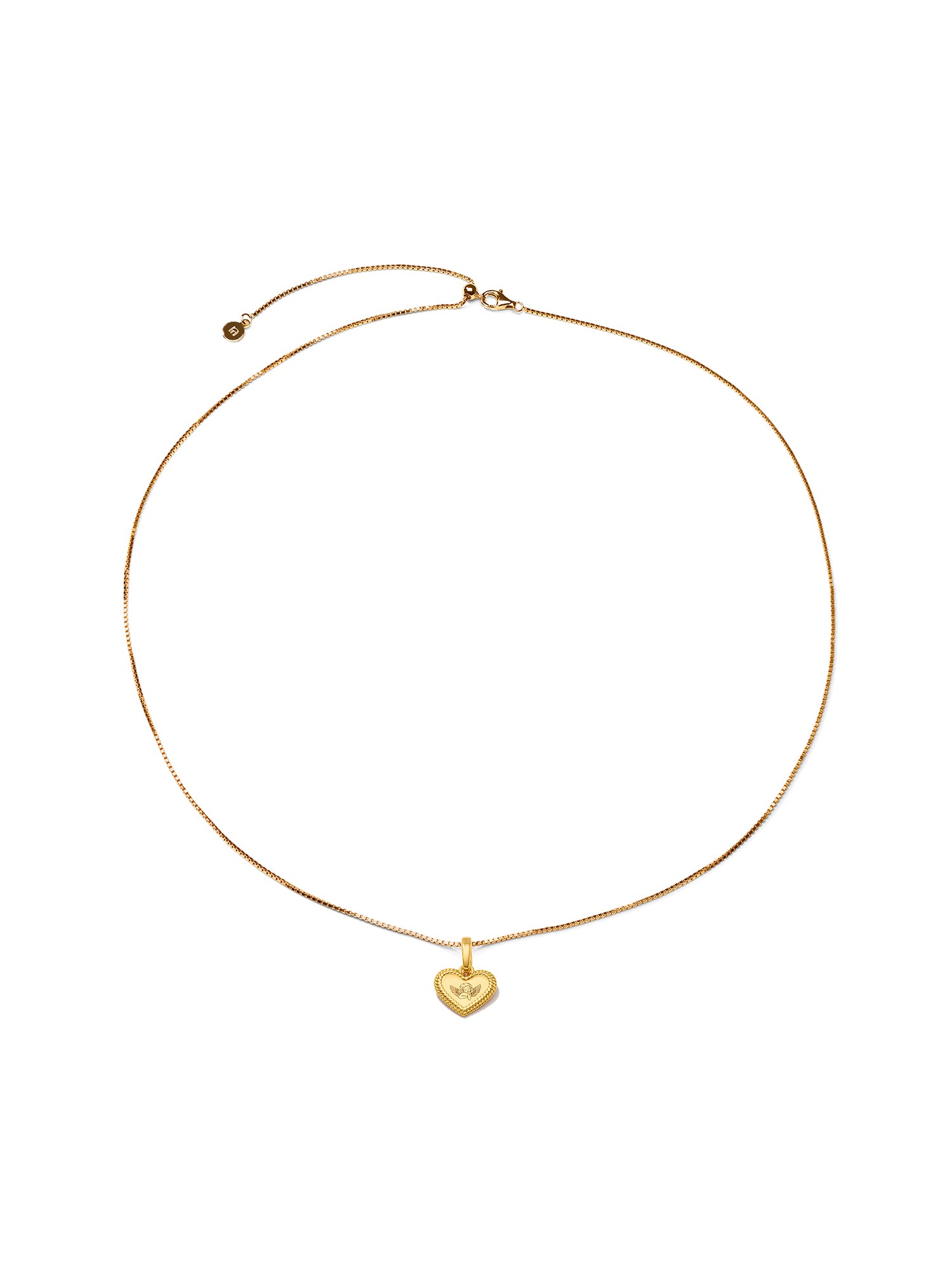☆Angle    Heart☆ ANGEL HEART - Charm • Color: 18K Yellow Gold – NINETY-9