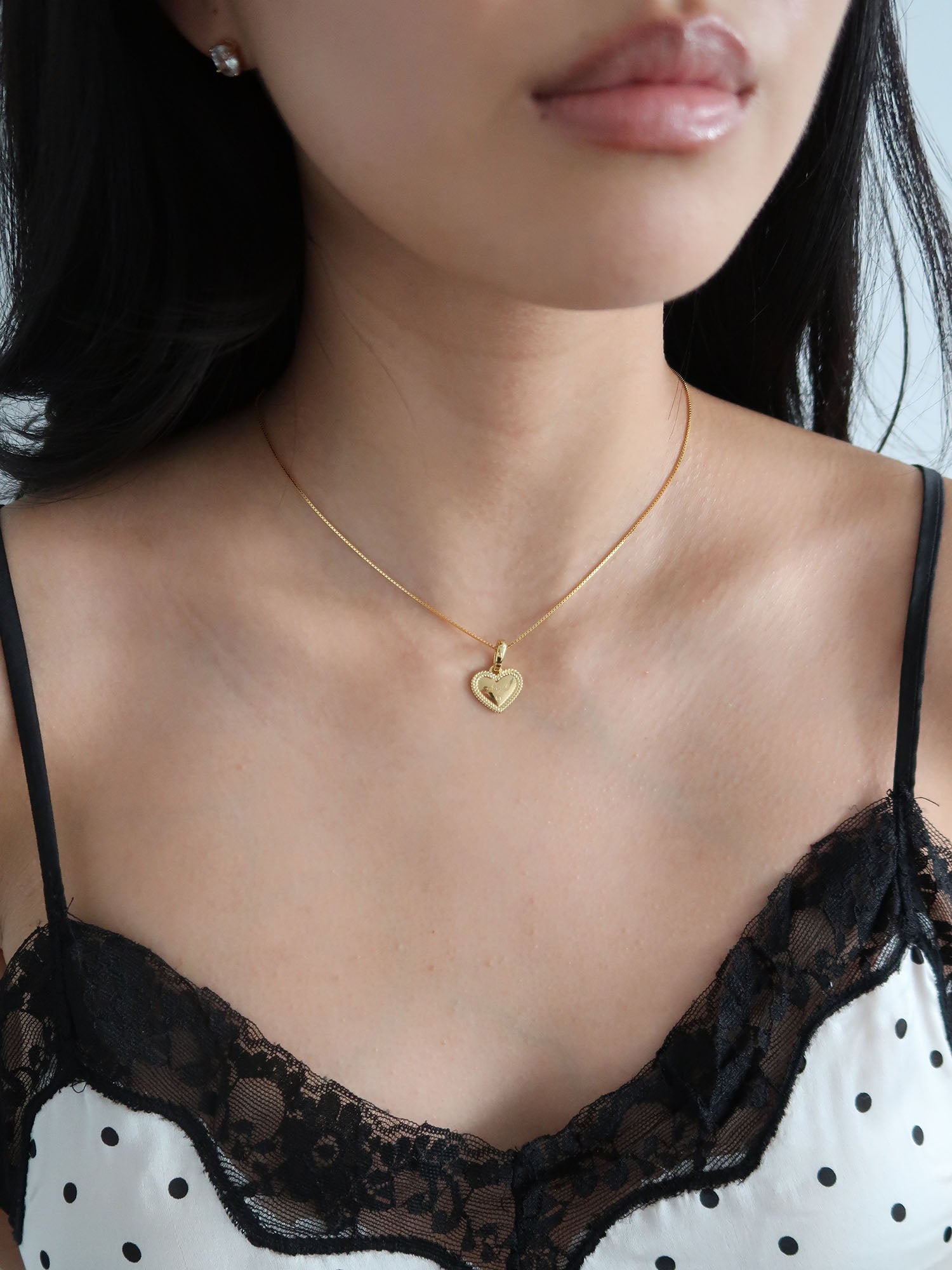 ANGEL HEART - Charm • Color: 18K Yellow Gold – NINETY-9