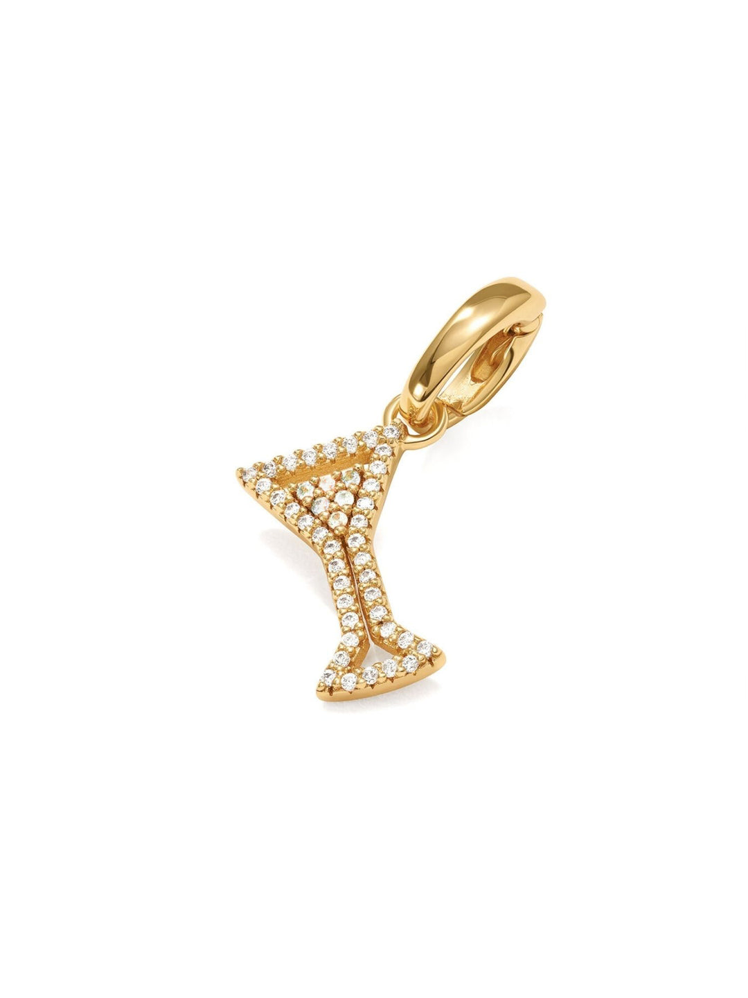 WHITE MARTINI - Charm • Color: 18K Yellow Gold