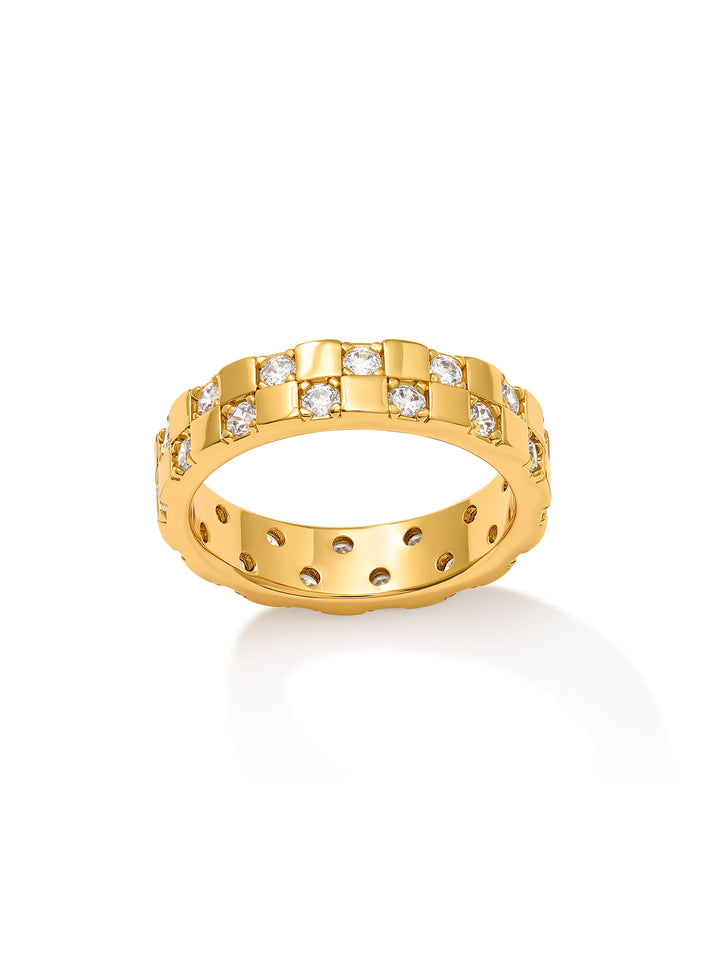 CHESS - Ring • Color: 18K Yellow Gold