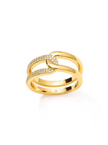 NARA - Ring • Color: 18K Yellow Gold