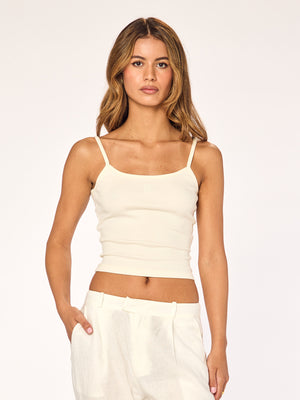 MONOGRAM - Strap Top • Cream
