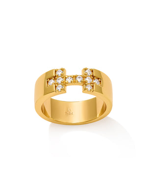 HAILEY - Ring • Color: 18K Yellow Gold