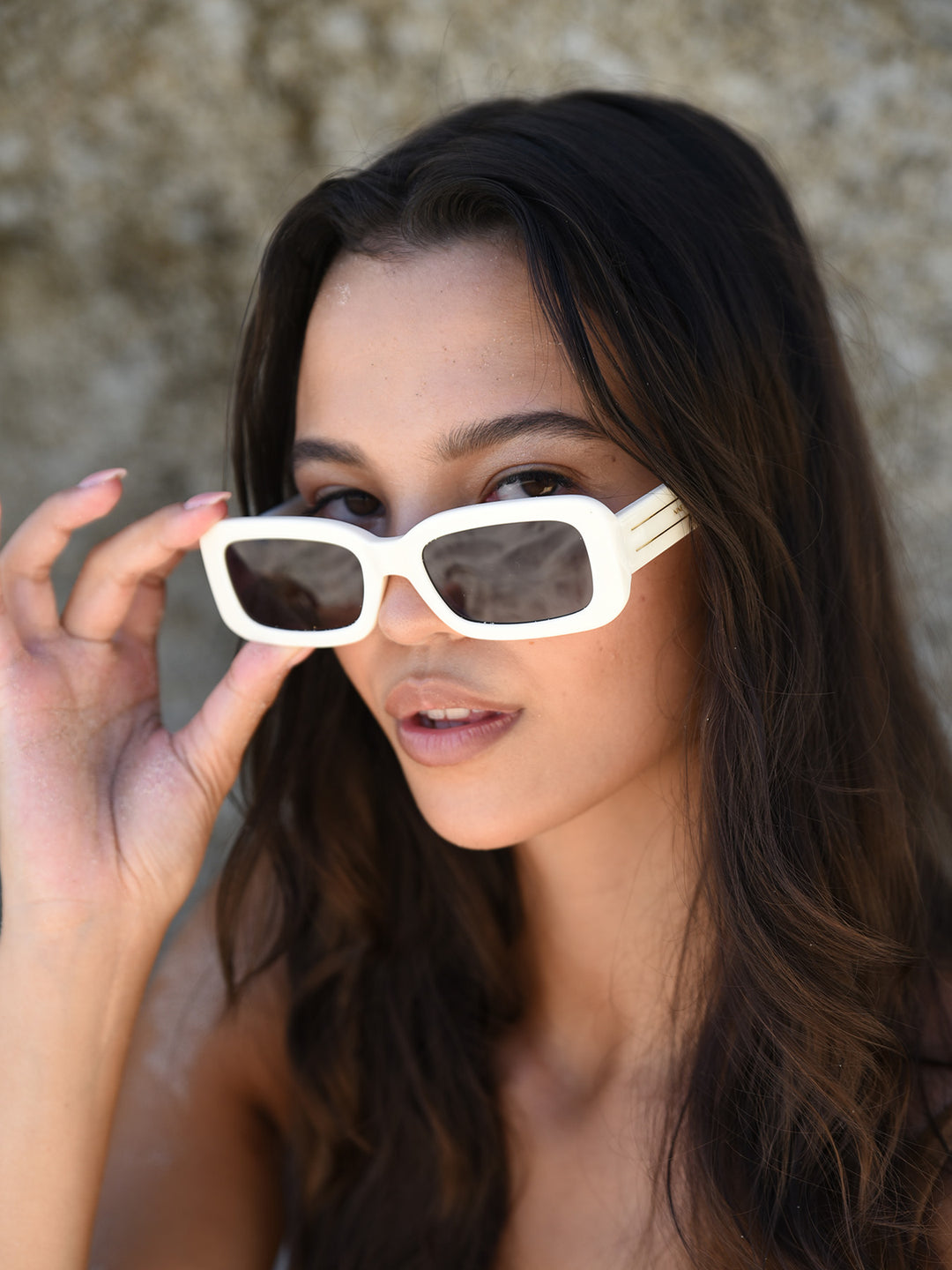 RETRO - Sunglasses • Cream White