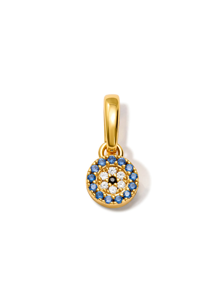 EVIL EYE - Charm • Color: 18K Yellow Gold