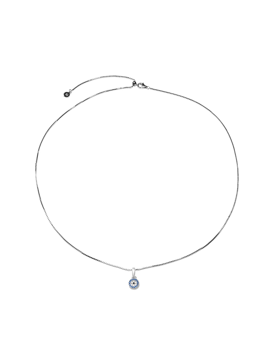EVIL EYE - Charm • Color: White Gold