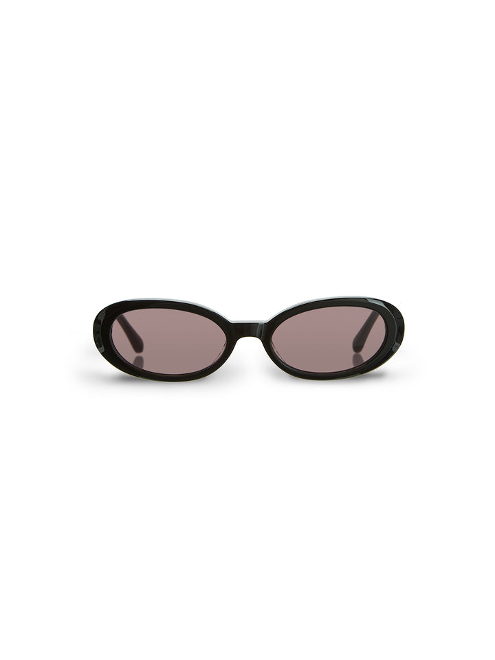OVAL - Sunglasses • Black