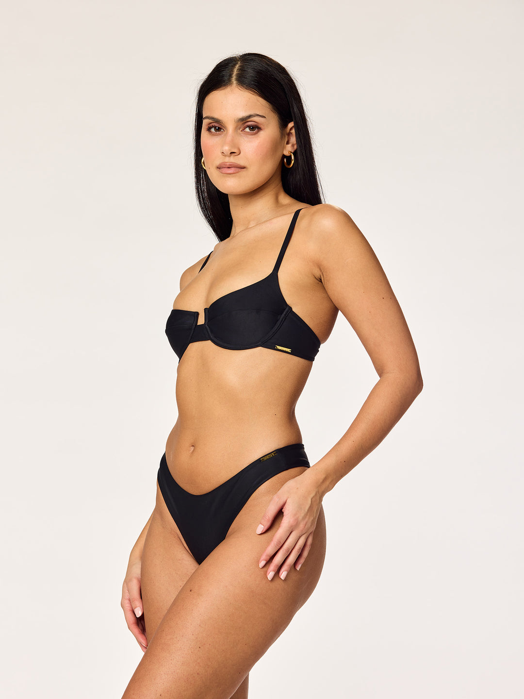 MARBELLA - Cheeky Bottom • Black