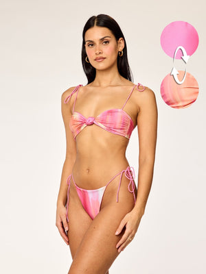 DAYDREAM - Reversible Teeny Top • Pink Watercolor