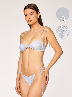DAYDREAM - Reversible Teeny Top • Grey Swirl