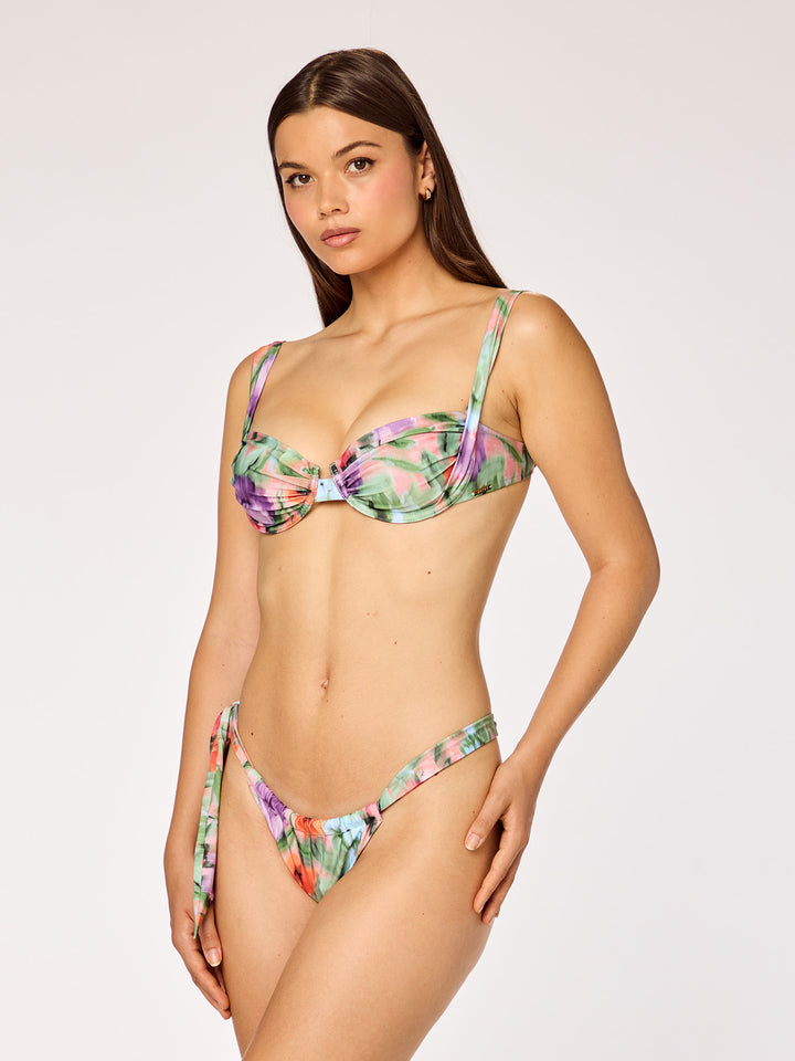 MUSE - Bold Strap Top • Faded Floral