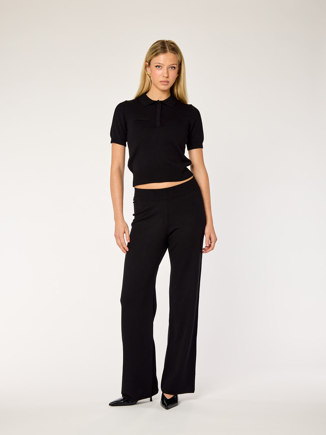 SAYA - Pleated Cup Top • Shiny Affogato