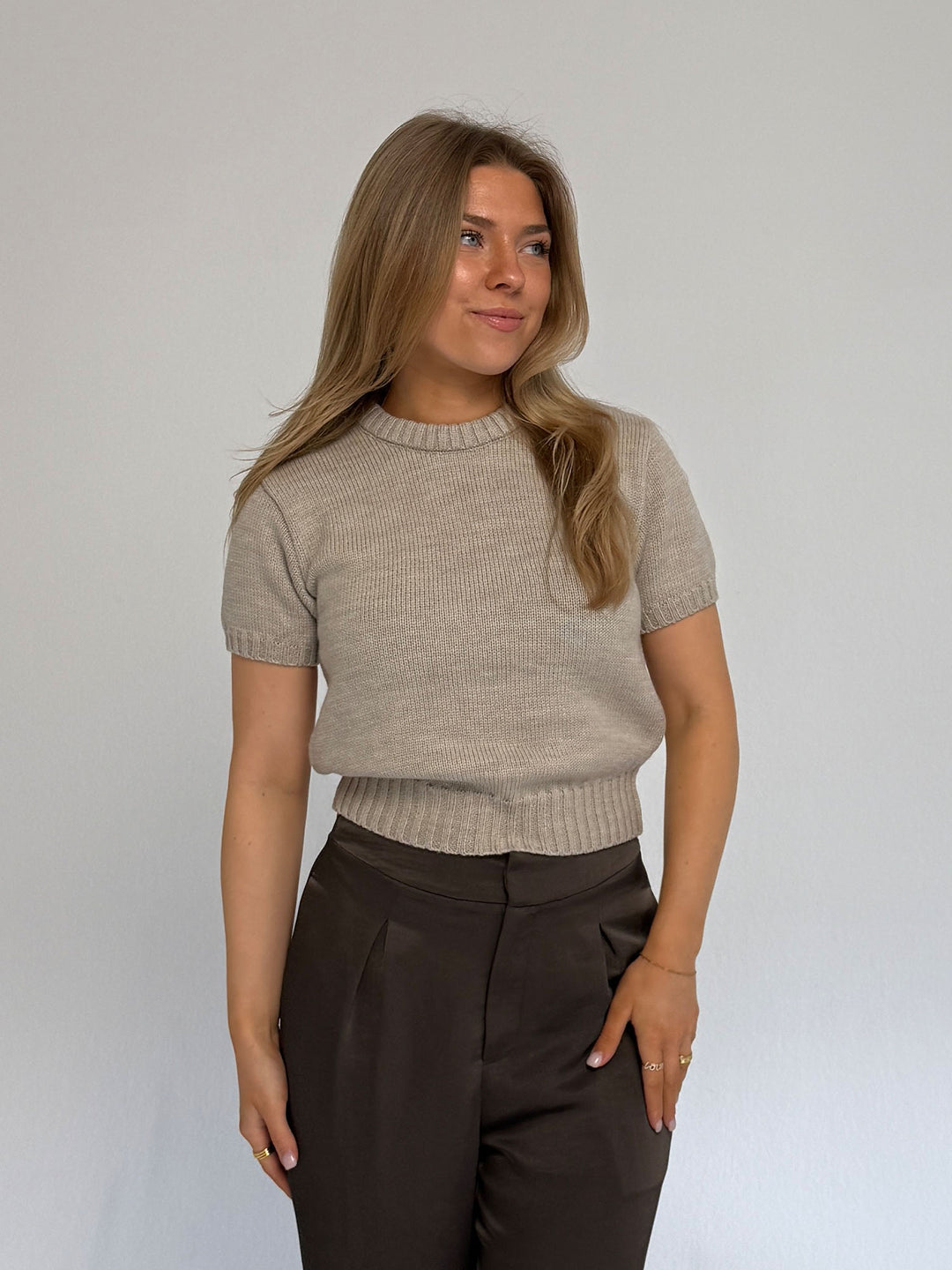 RUNE - Knit Shirt • Almond