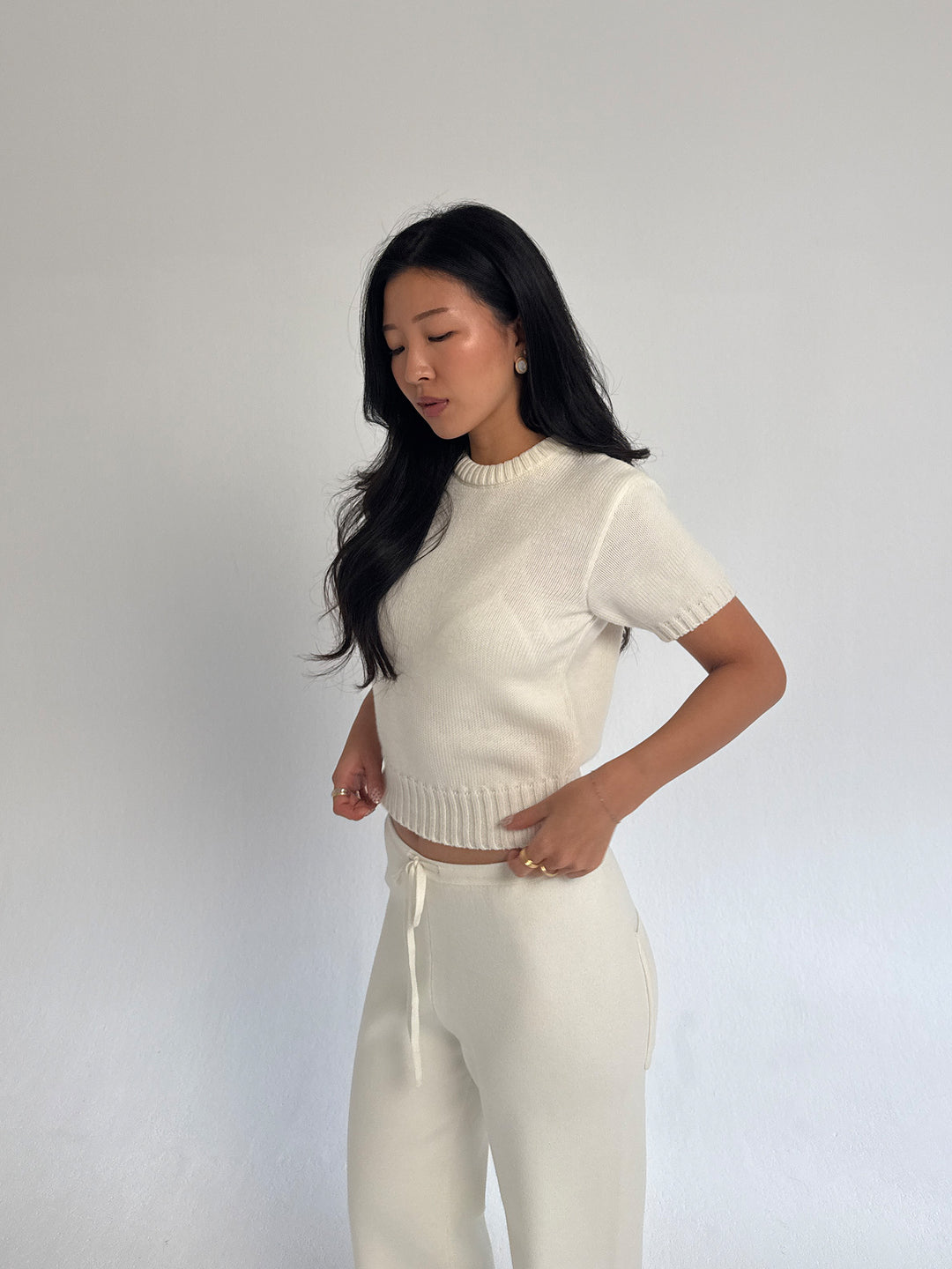 RUNE - Knit Shirt • Cloud