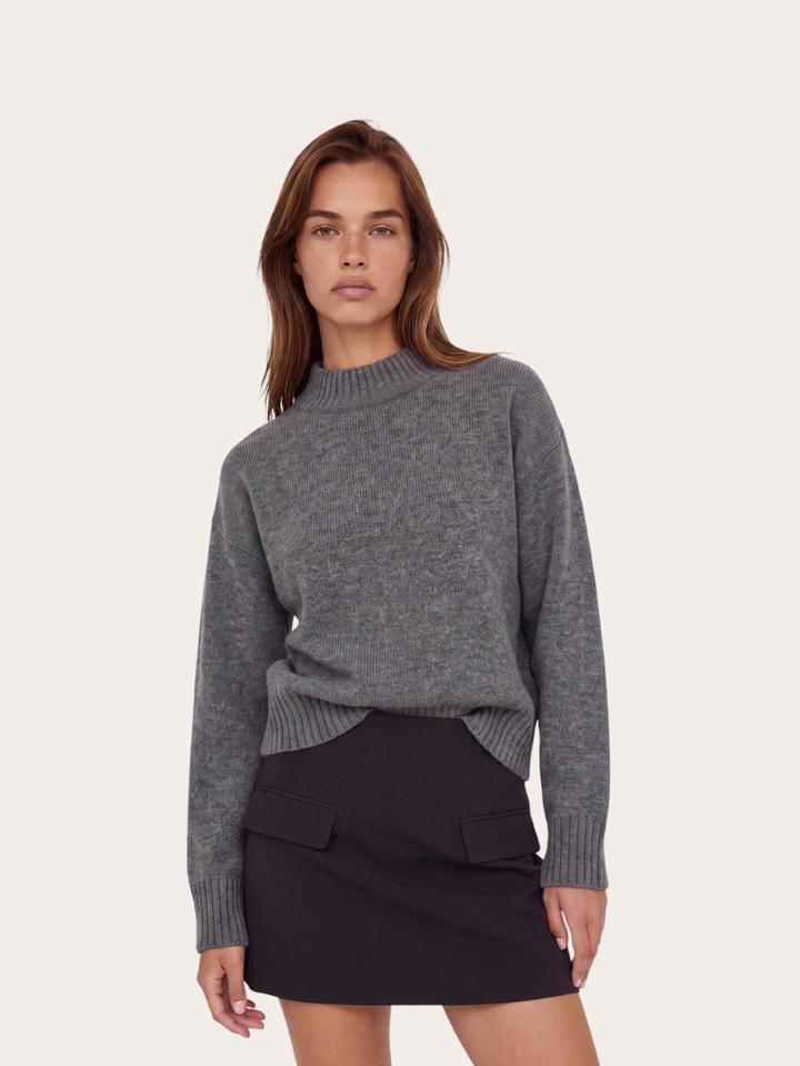 SORA - Crew Neck Sweater • Slate