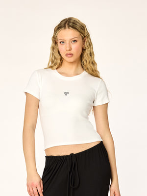ZODIAC - Libra - Baby Tee • White