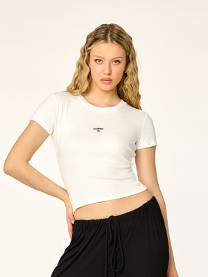 ZODIAC - Scorpio - Baby Tee • White